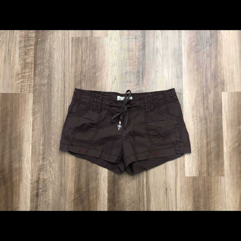 Brown comfy Shorts sz 7